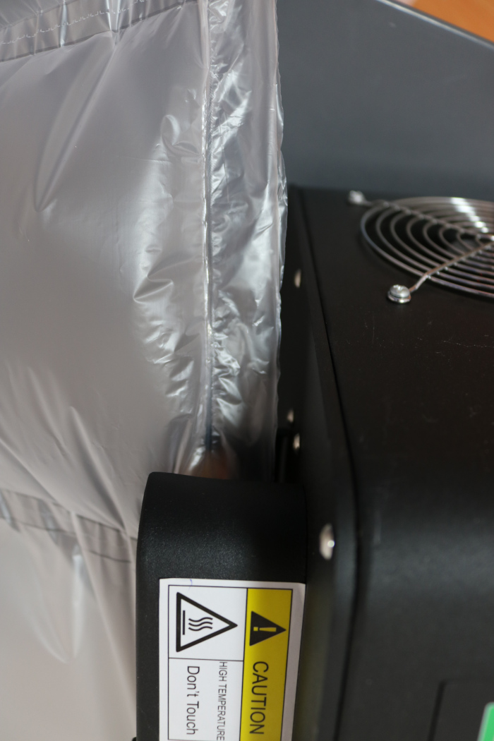 Air Cushion Machine - вид спереди